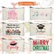 10 Pieces Blank DIY Craft Case Blank Makeup Bags- Beige Canvas Pencil Pouch Bulk Cosmetic Bag Multi-Purpose Travel Toiletry Zipper Bags (8.3 × 5 Inch)